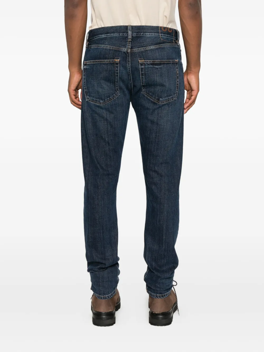 Dondup Five-pocket Jeans In Blue
