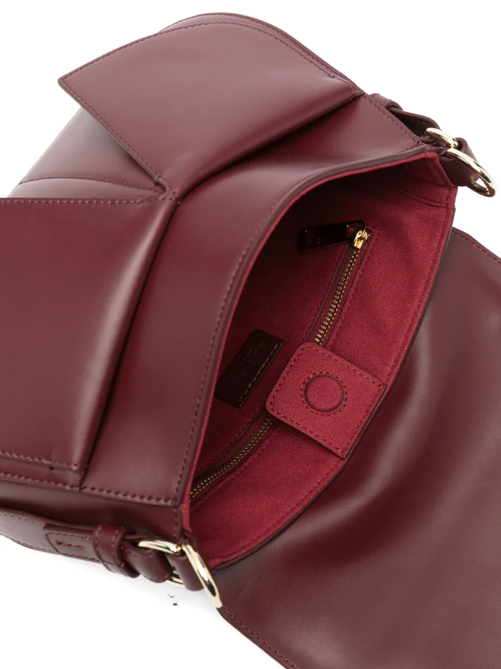 Orciani Kate Alba Shoulder Bag In Burgundy