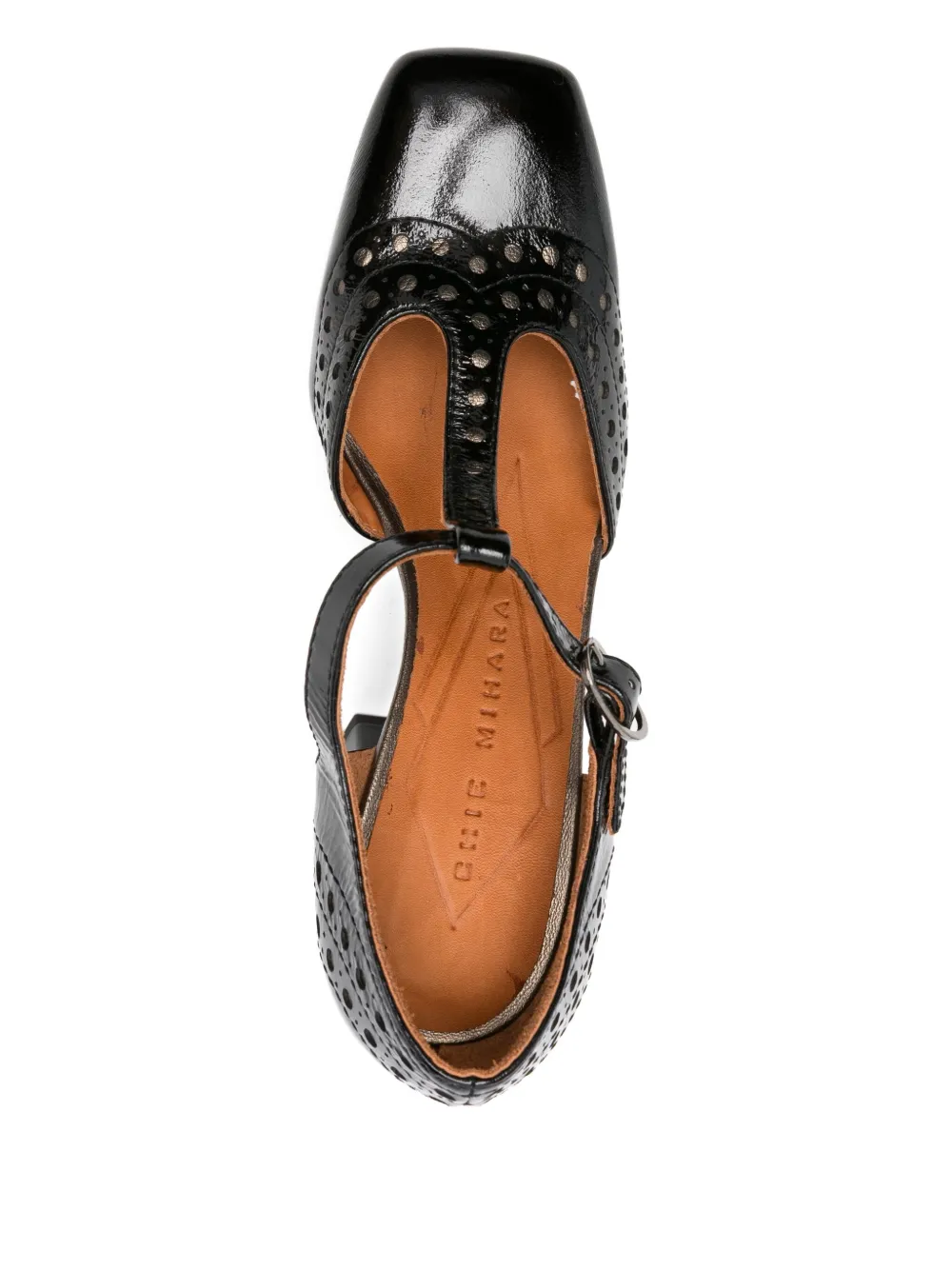 Chie Mihara Pumps met blokhak Zwart