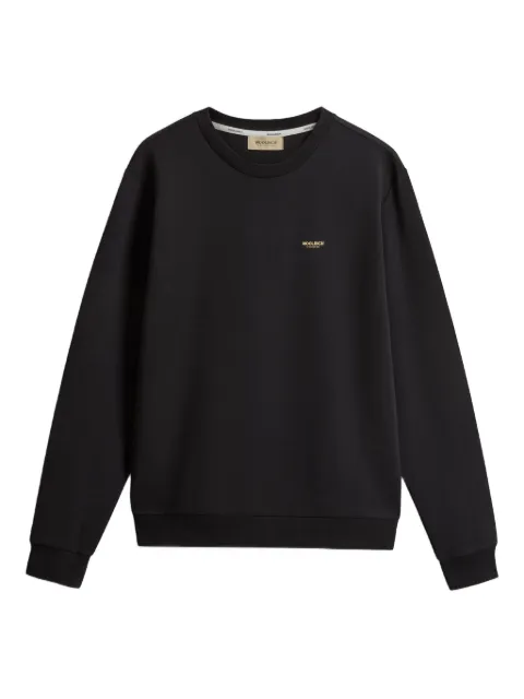 Woolrich logo crew-neck sweater