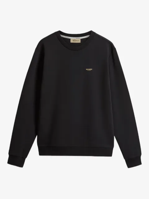 Woolrich logo crew-neck sweater
