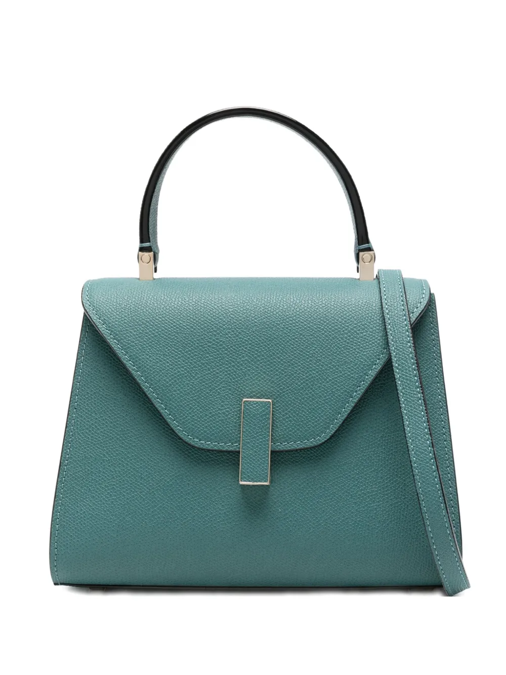 Valextra mini flap-closure top-handle tote bag | Green | Image 1