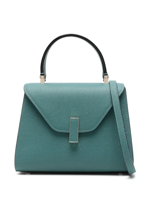 Valextra mini flap-closure top-handle tote bag