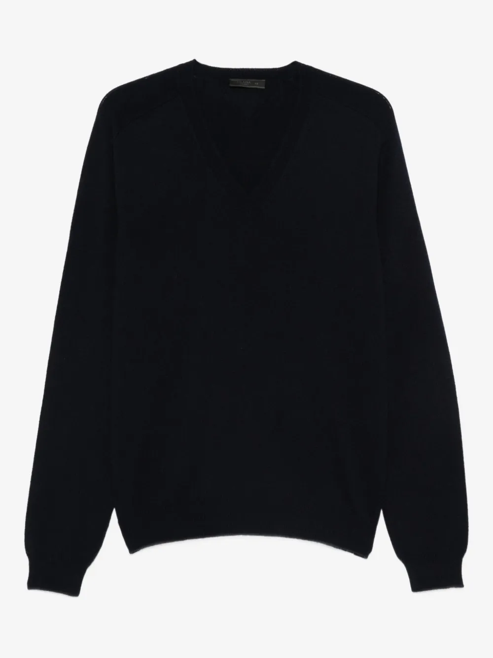 Prada v-ringad tröja | blå | Image 1