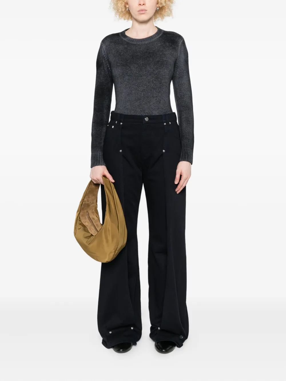 Avant Toi ribbed crew-neck sweater | Knitted Sweaters | Image 2