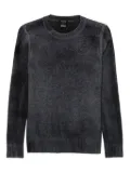 Avant Toi ribbed crew-neck sweater - Blue