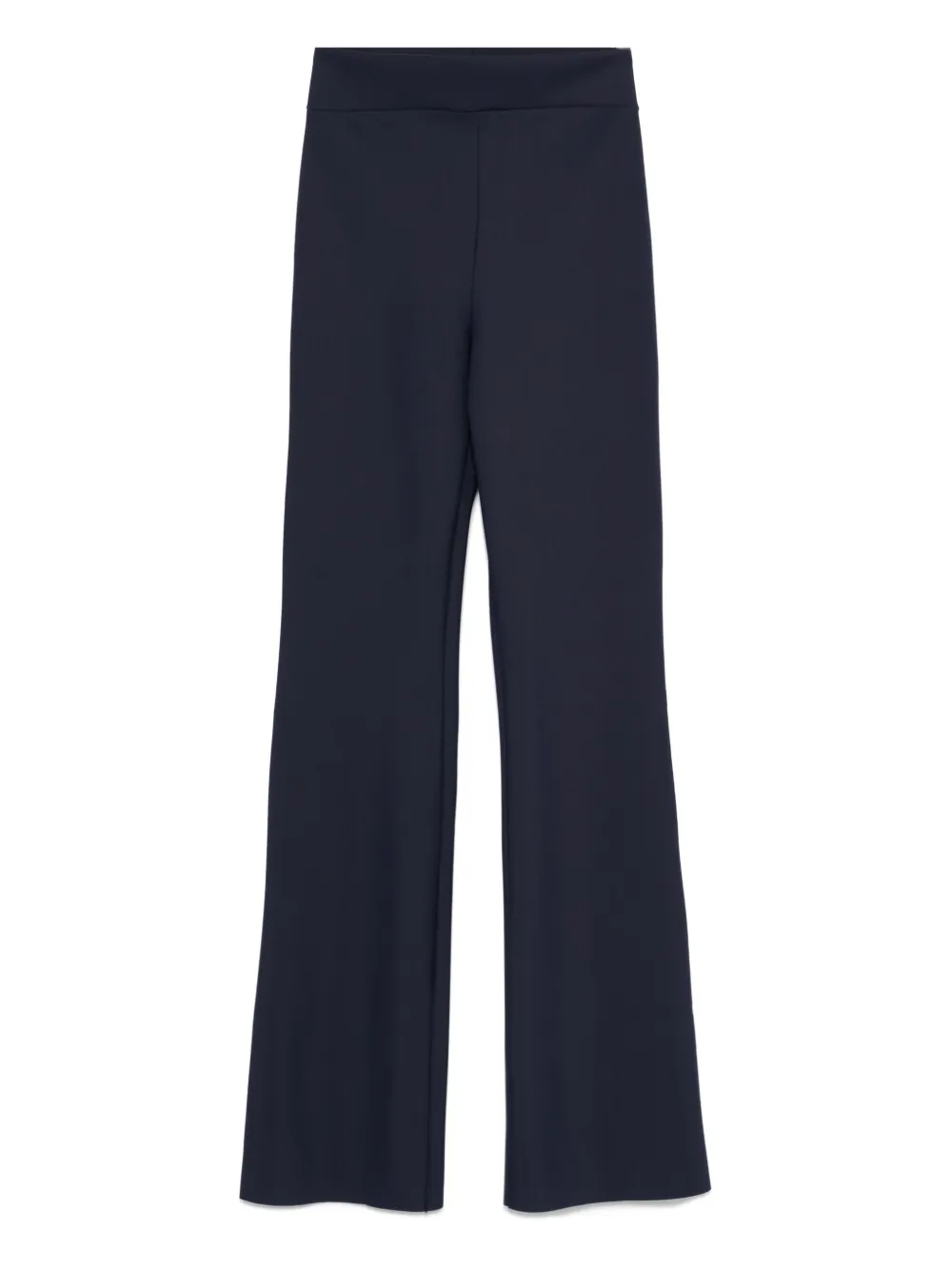 CHIARA BONI La Petite Robe high-waisted flared trousers | Blue | Image 1