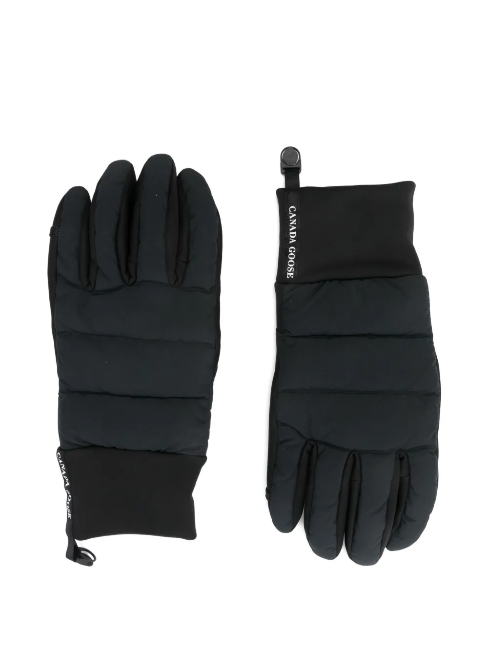 Canada Goose Insulated Gloves Featuring Elasticated Cuffs In Blue