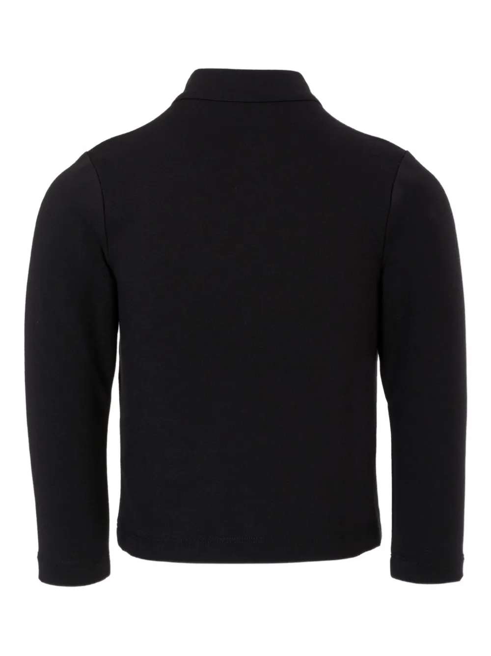 Calvin Klein Kids Top met lange mouwen en rits Zwart