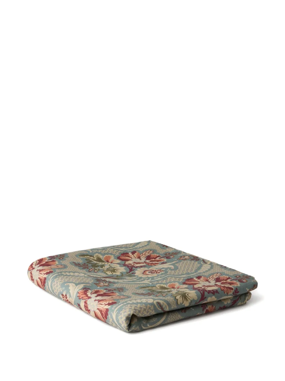 Cabana Iris Linen Tablecloth (320cm X 170cm) In Multi