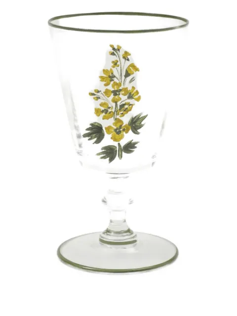 Cabana Murano primrose hand-painted wine glass (15 cm)