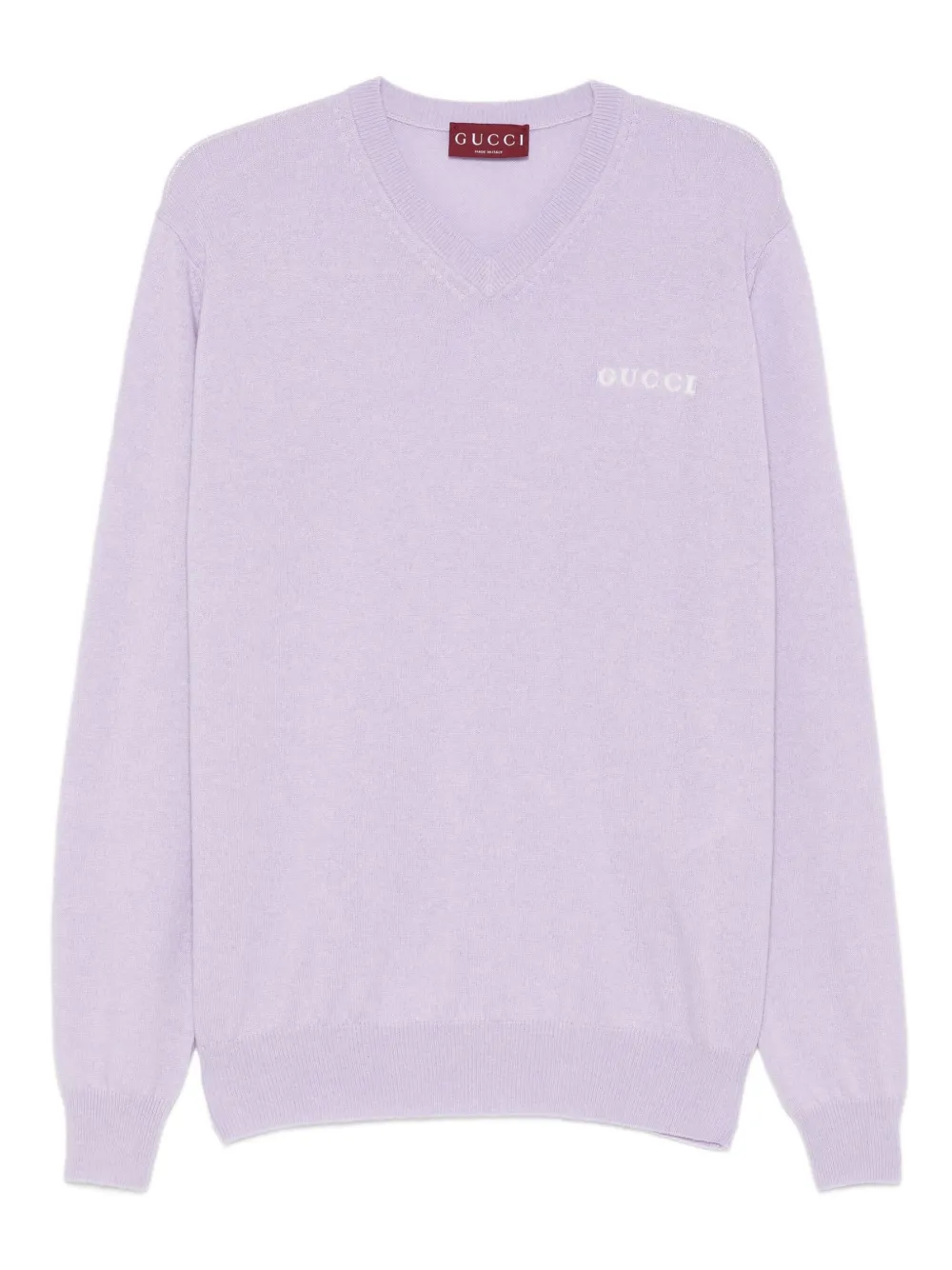 Gucci V-neck cashmere sweater - Purple