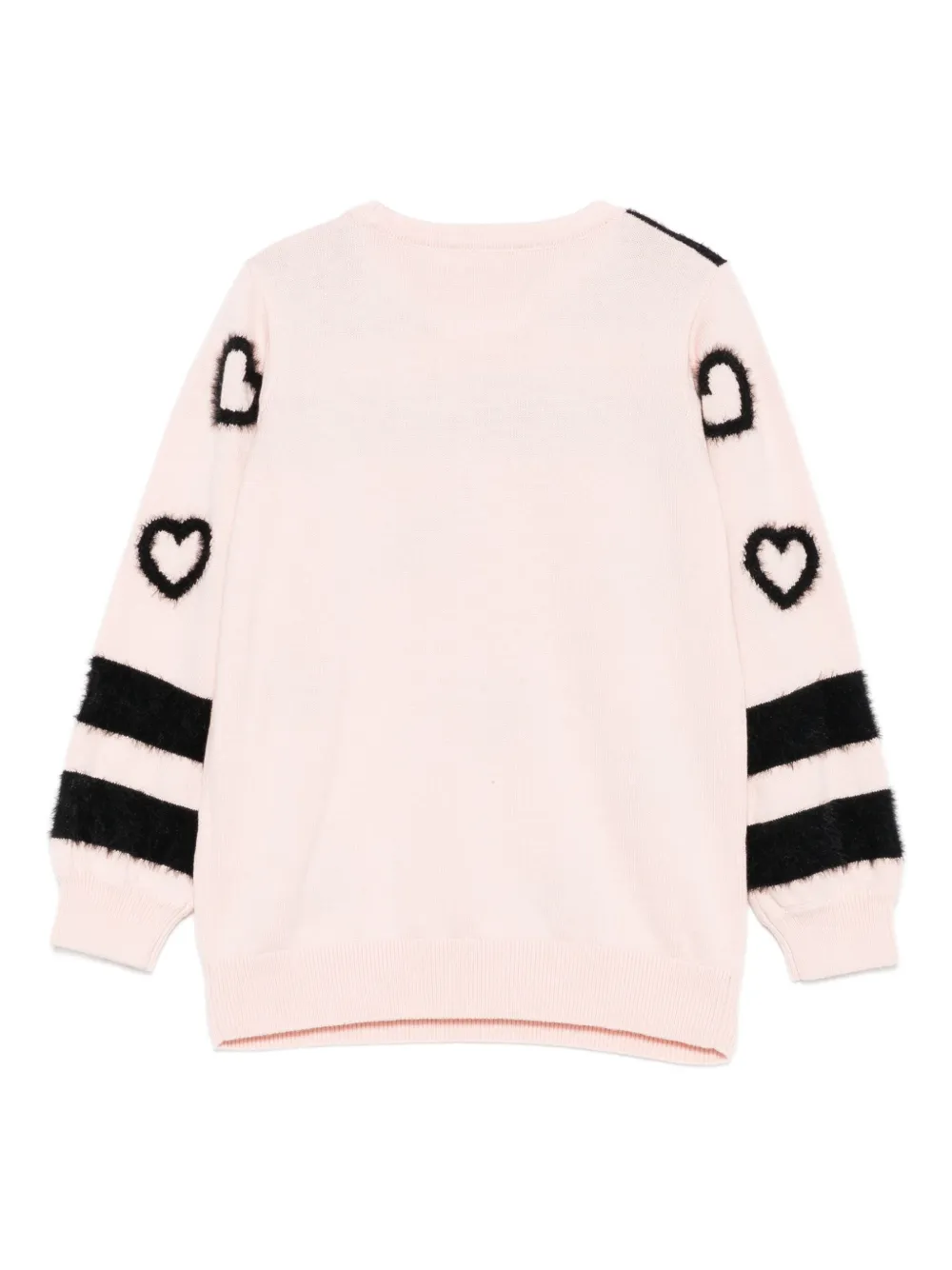 LIU JO Heart sweater Roze
