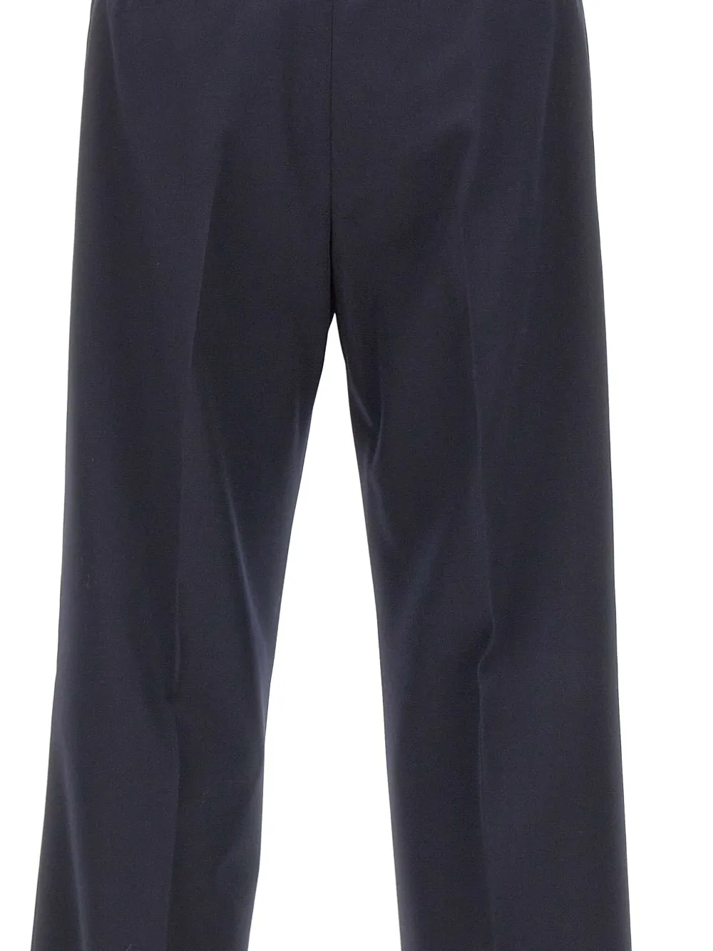 PT Torino single-pleat wool trousers Blauw