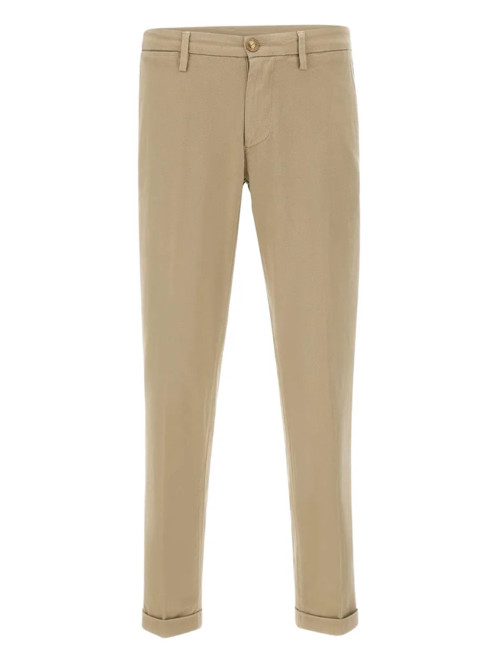 Re-Hash cuffed welt-pocket trousers