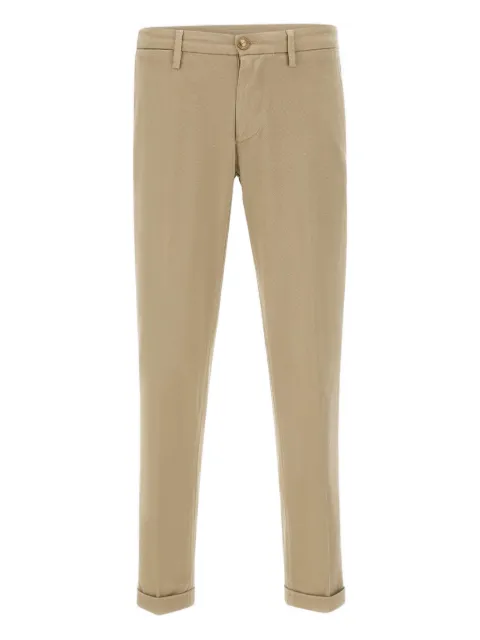 Re-Hash cuffed welt-pocket trousers