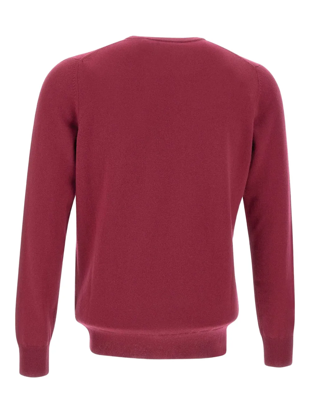 Kangra ribbed crew-neck sweater - Rood