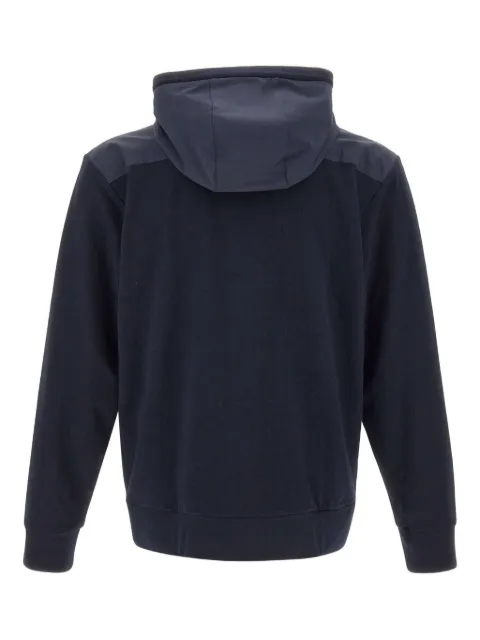 Paul & Shark panelled zip-up hoodie