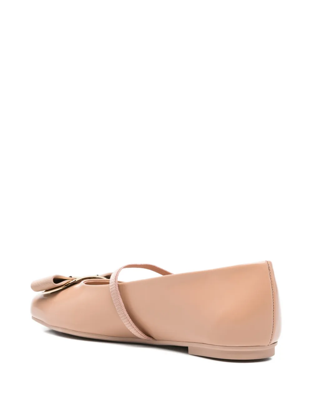  Ferragamo New Vara Ballet Flats - Pink 