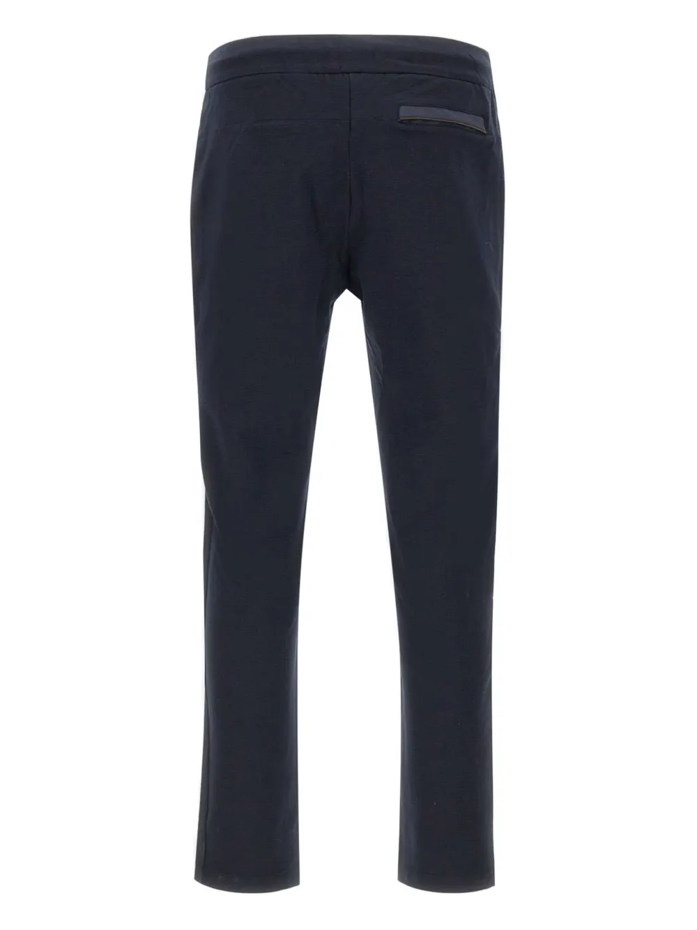 Paul & Shark elasticated-waist side-pocket trousers - BLUE AND GREEN
