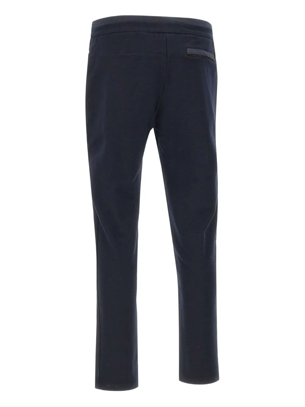 Paul & Shark Broek met elastische taille en zijzak BLUE AND GREEN