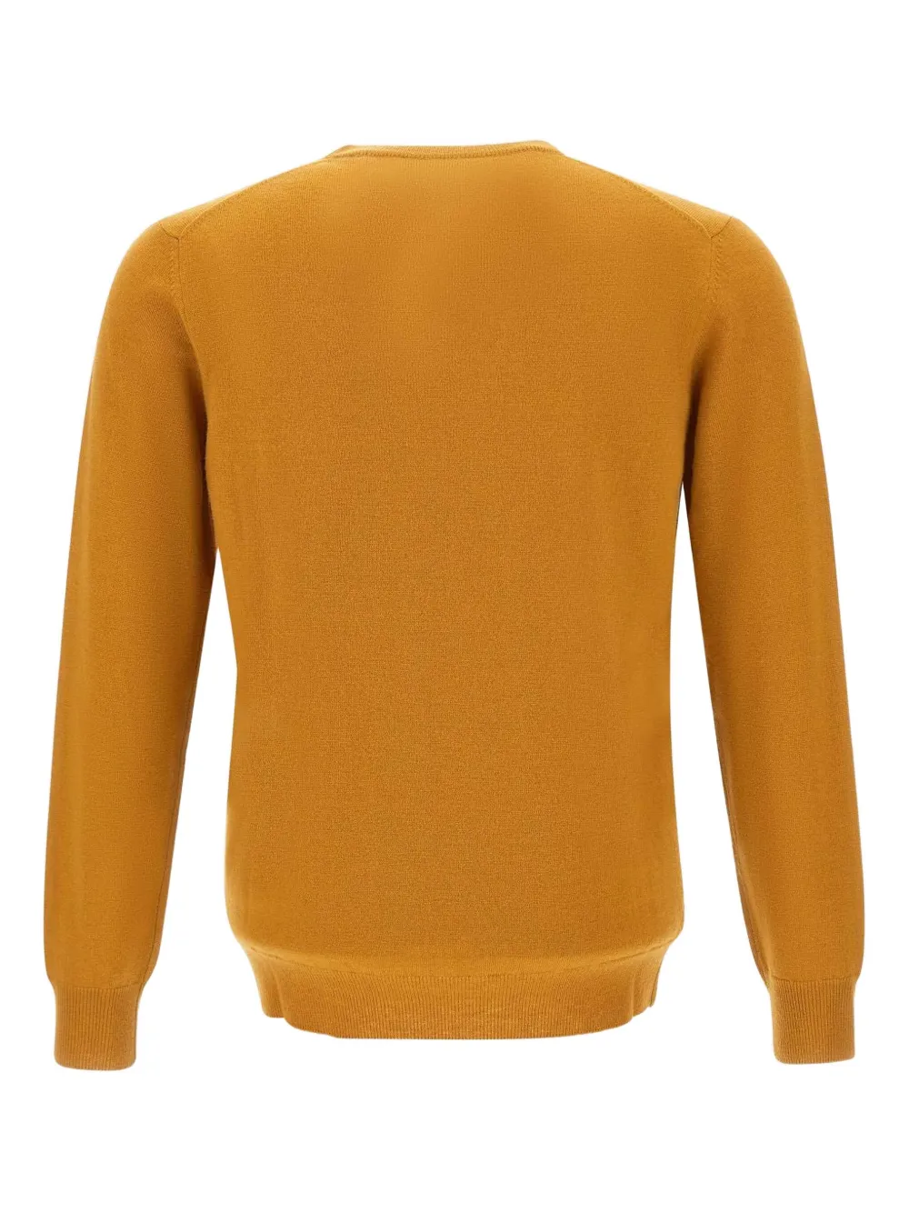 Kangra ribbed crew-neck sweater - Geel