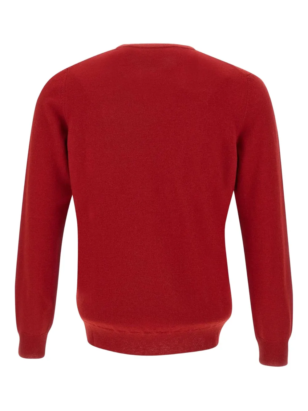 Kangra ribbed crew-neck sweater - Rood