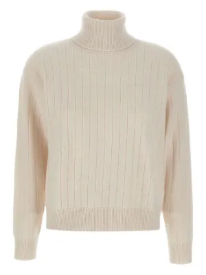 Ermanno Scervino Embroidered alpaca-blend Jumper | Neutrals | FARFETCH