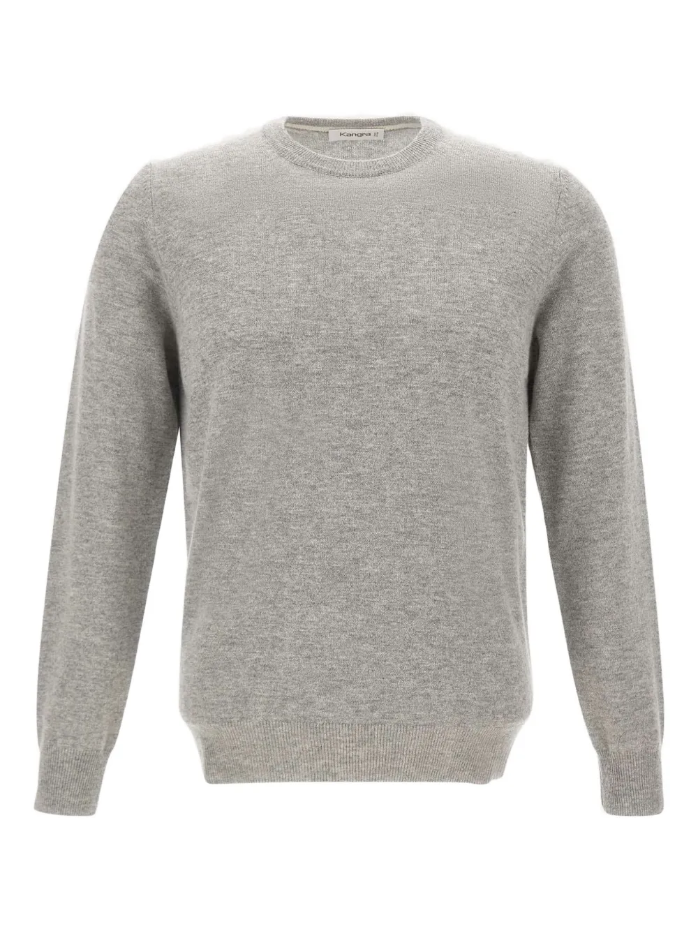 ribbed crew-neck sweater