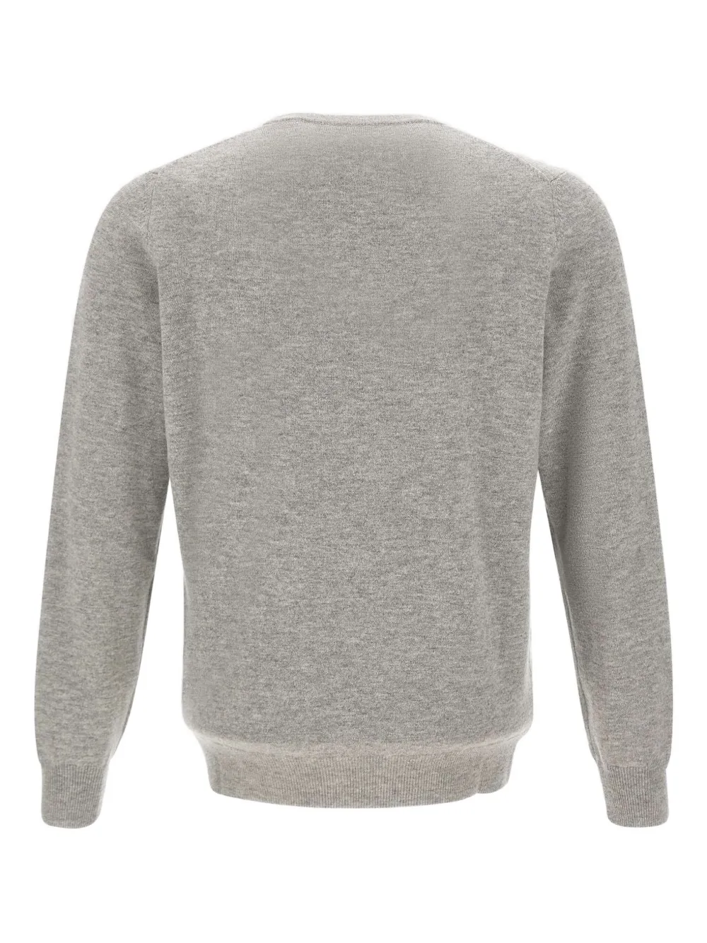 Kangra ribbed crew-neck sweater - Grijs