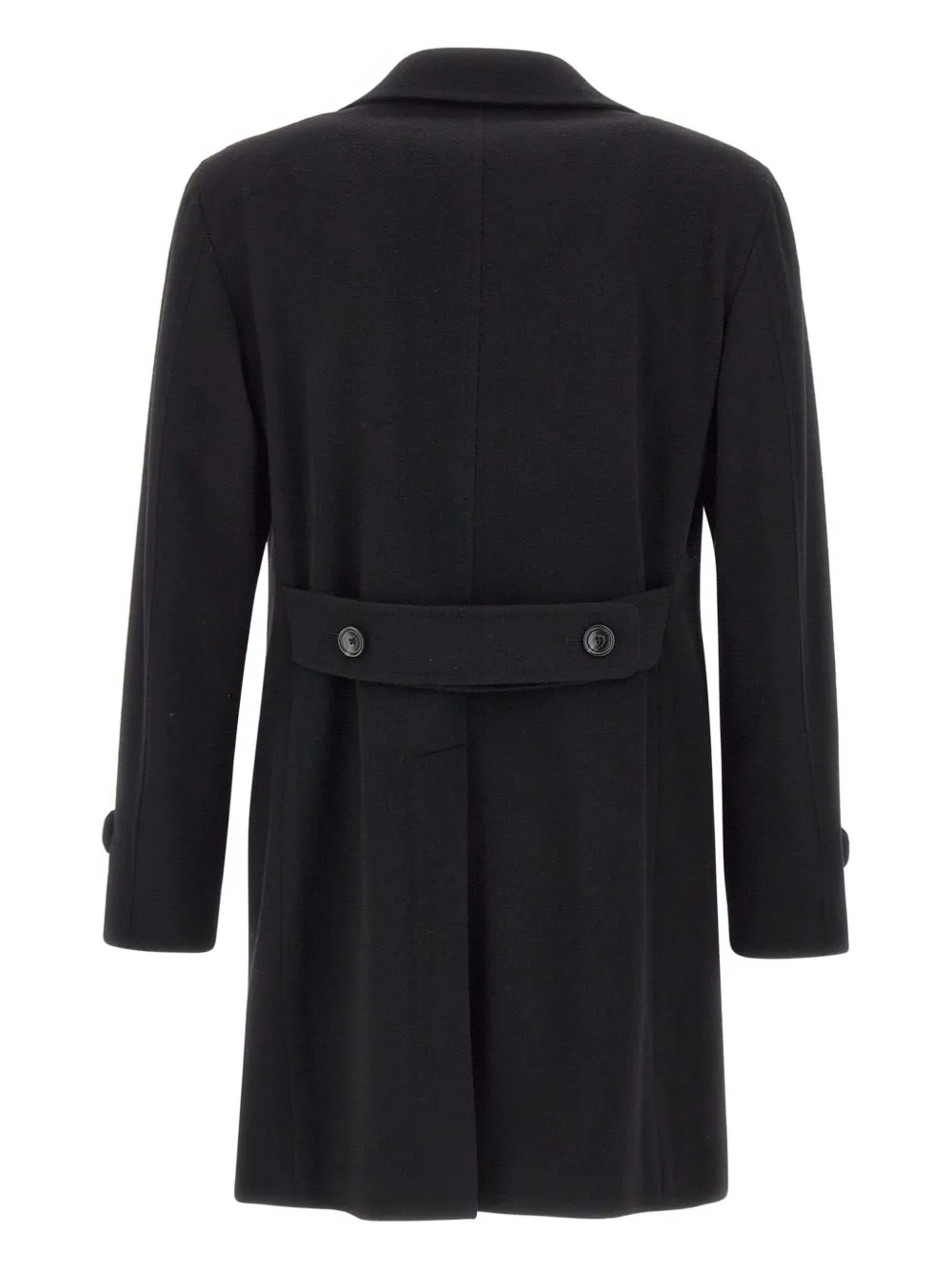 Tagliatore Jas met gekerfde revers Zwart