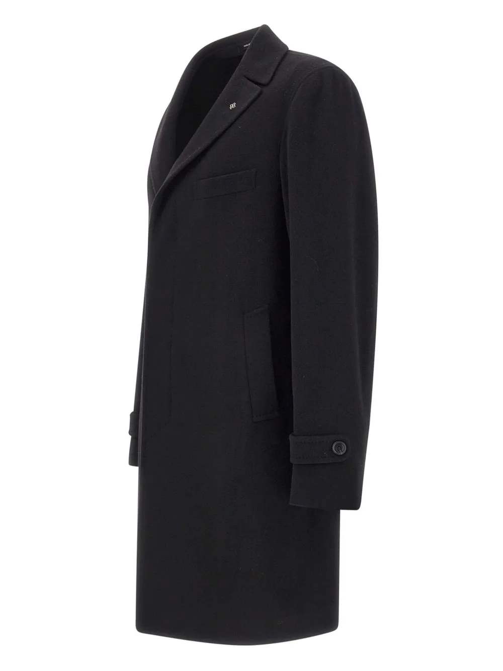 Tagliatore Jas met gekerfde revers Zwart