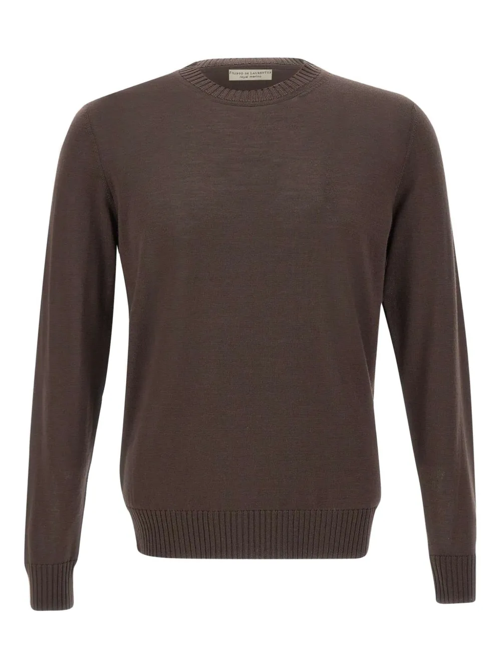 crew-neck wool sweater