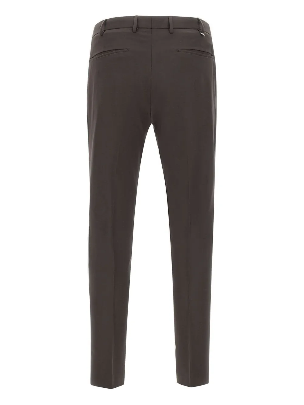PT Torino pressed-crease wool trousers - Bruin