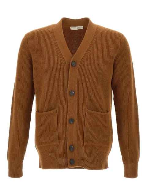 Filippo De Laurentiis ribbed V-neck cardigan