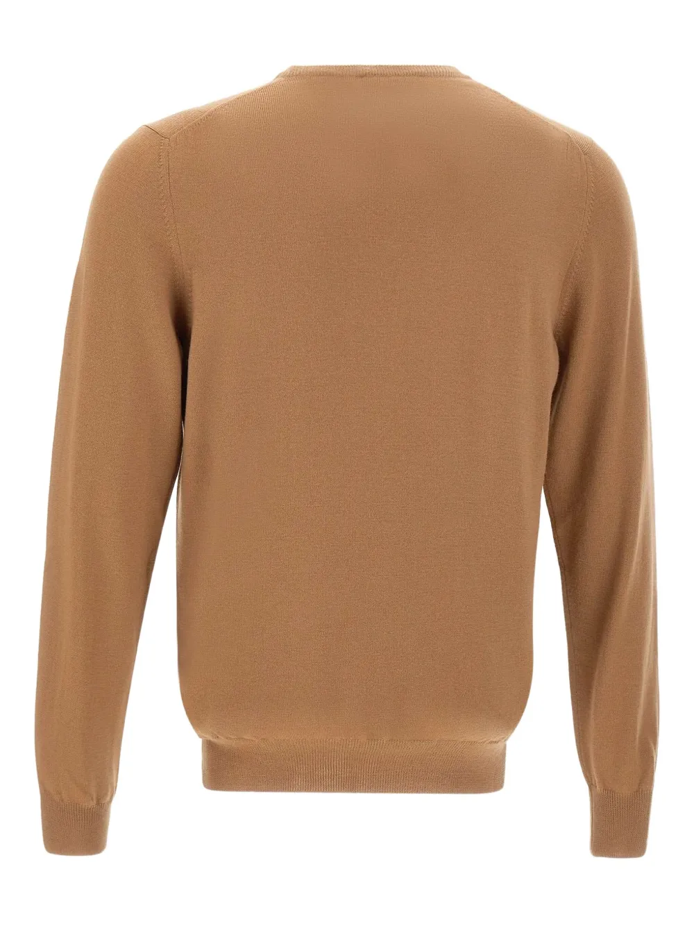 Gran Sasso wool crew-neck sweater - Bruin