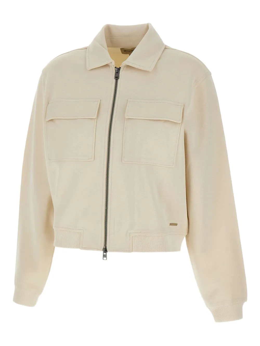 Woolrich Sweater met ritszak Beige
