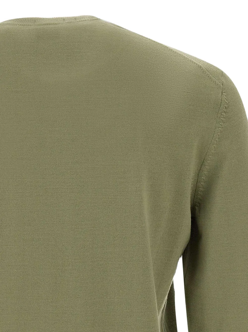 BOSS Trui met geborduurd logo en ronde hals Groen