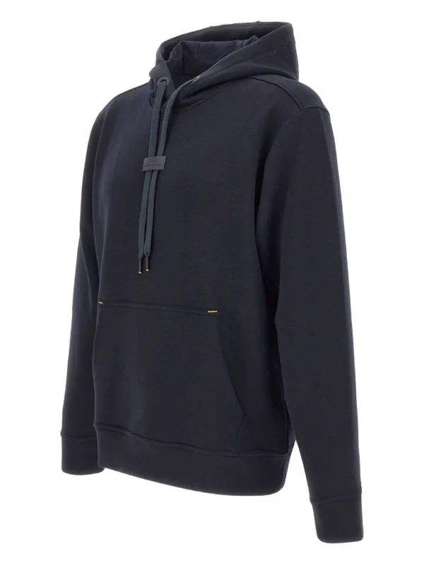 Paul & Shark カンガルーポケット パーカー | ブルー | FARFETCH JP 