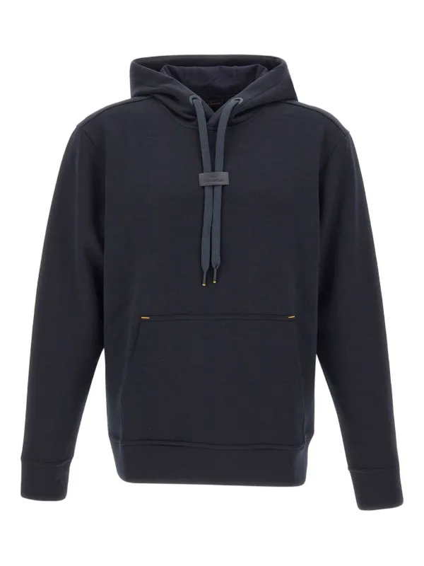 Paul & Shark カンガルーポケット パーカー | ブルー | FARFETCH JP