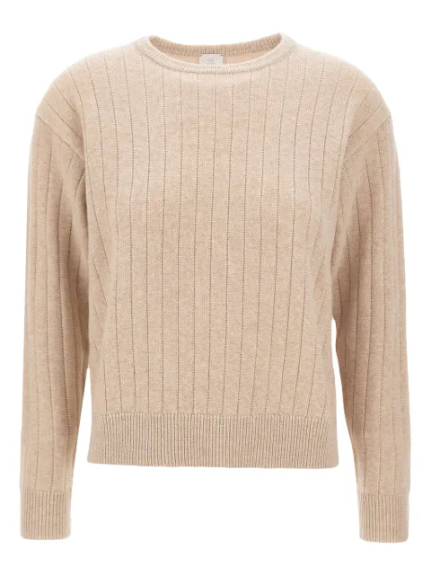 Eleventy ribbed crew-neck sweater