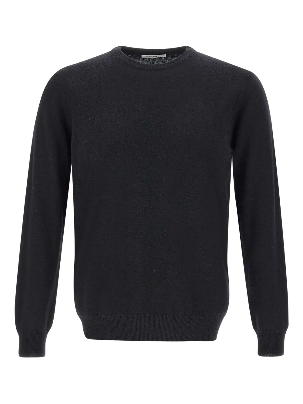 ribbed crew-neck sweater