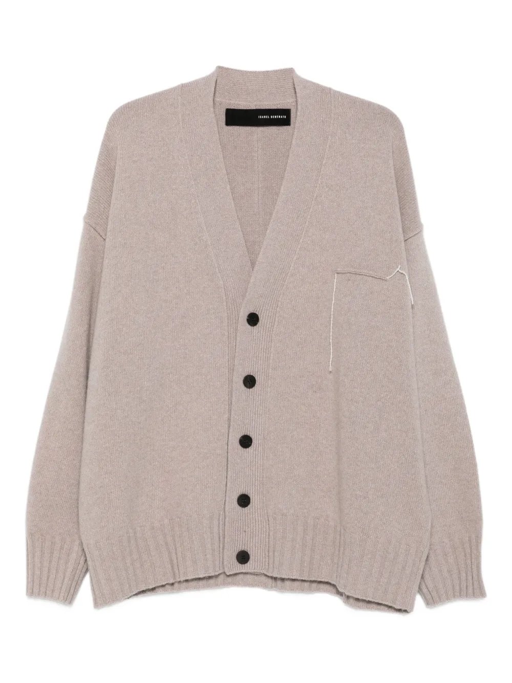 Isabel Benenato button-fastening cardigan | Neutrals | Image 1