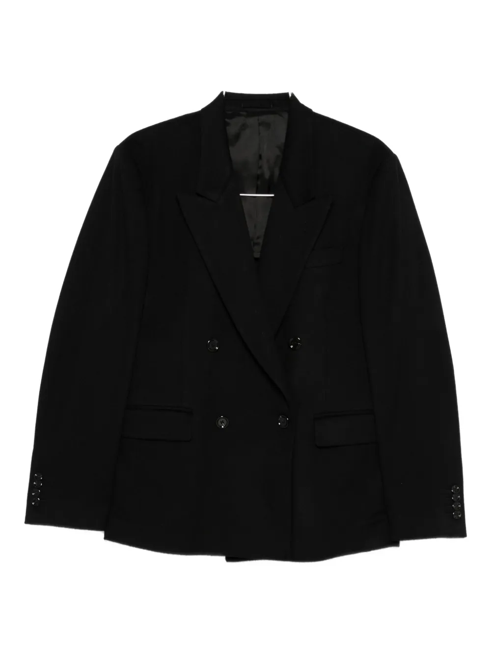 Lardini double-breasted blazer | Black | Image 1