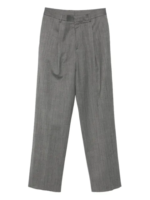 Lardini pleated-front trousers