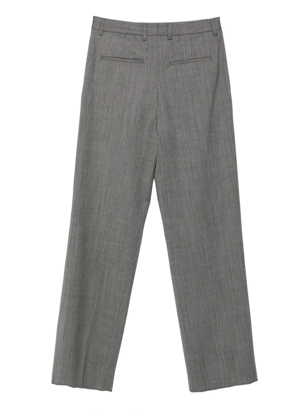 Lardini pleated-front trousers - Grijs