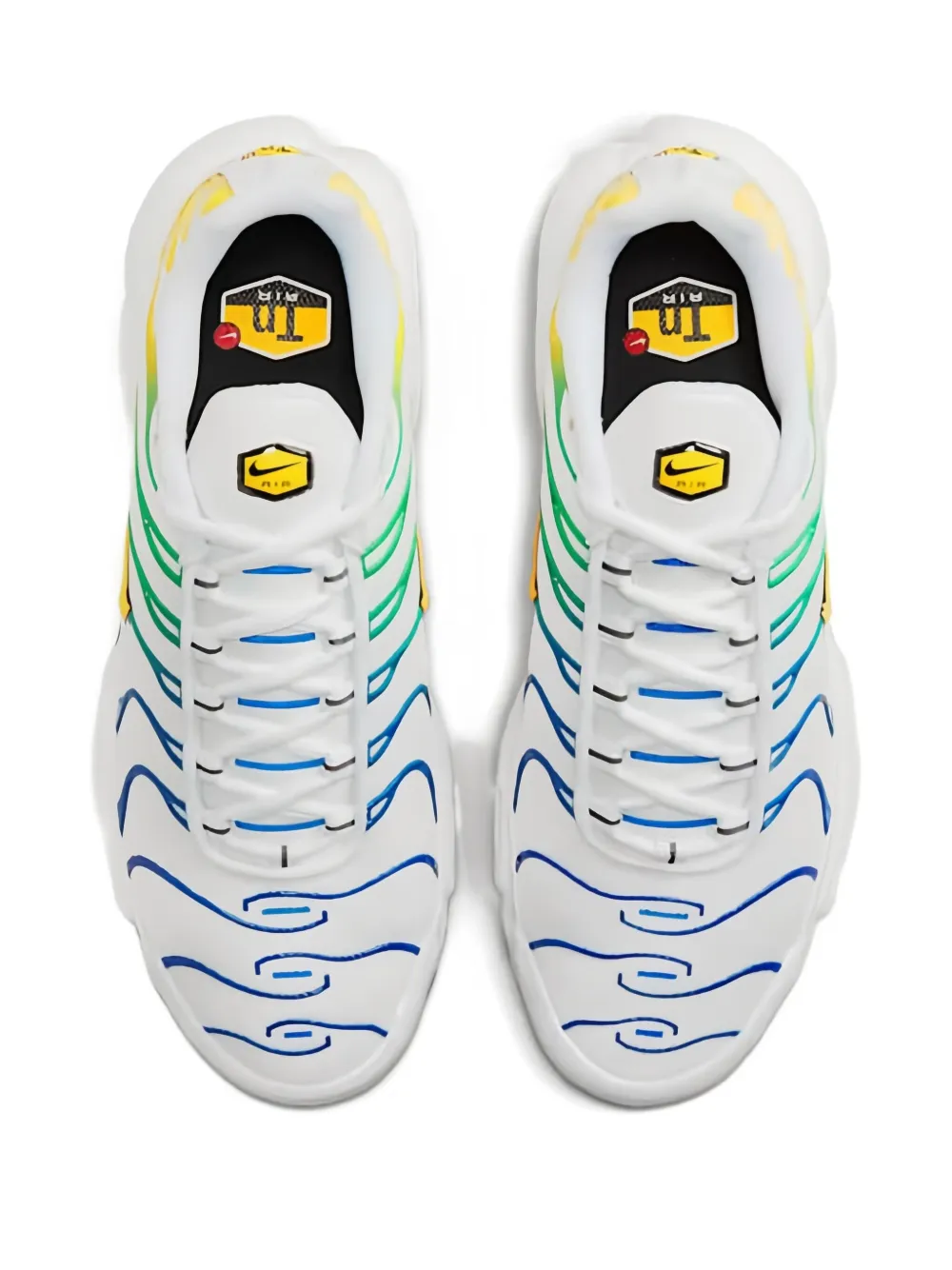 Nike Air Max Plus wave-pattern sneakers White
