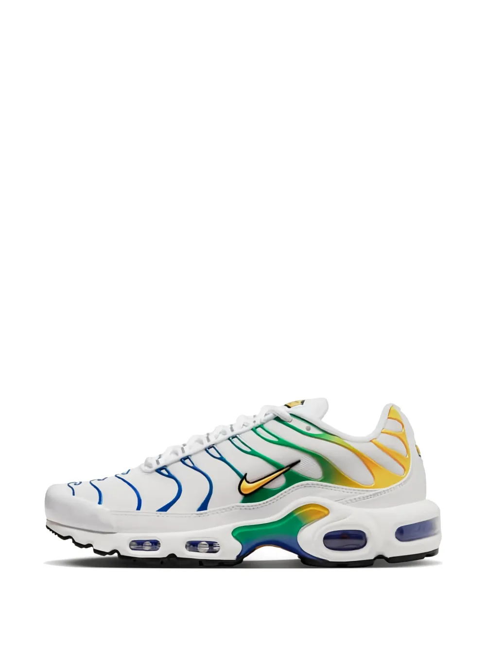 Nike Air Max Plus sneakers met golfpatroon - Wit