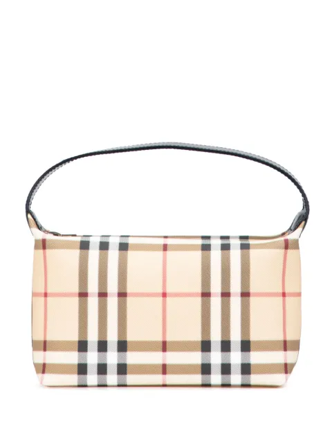 Burberry Pre-Owned bolsa de mano Mini House Check Coated Canvas 2000-2017