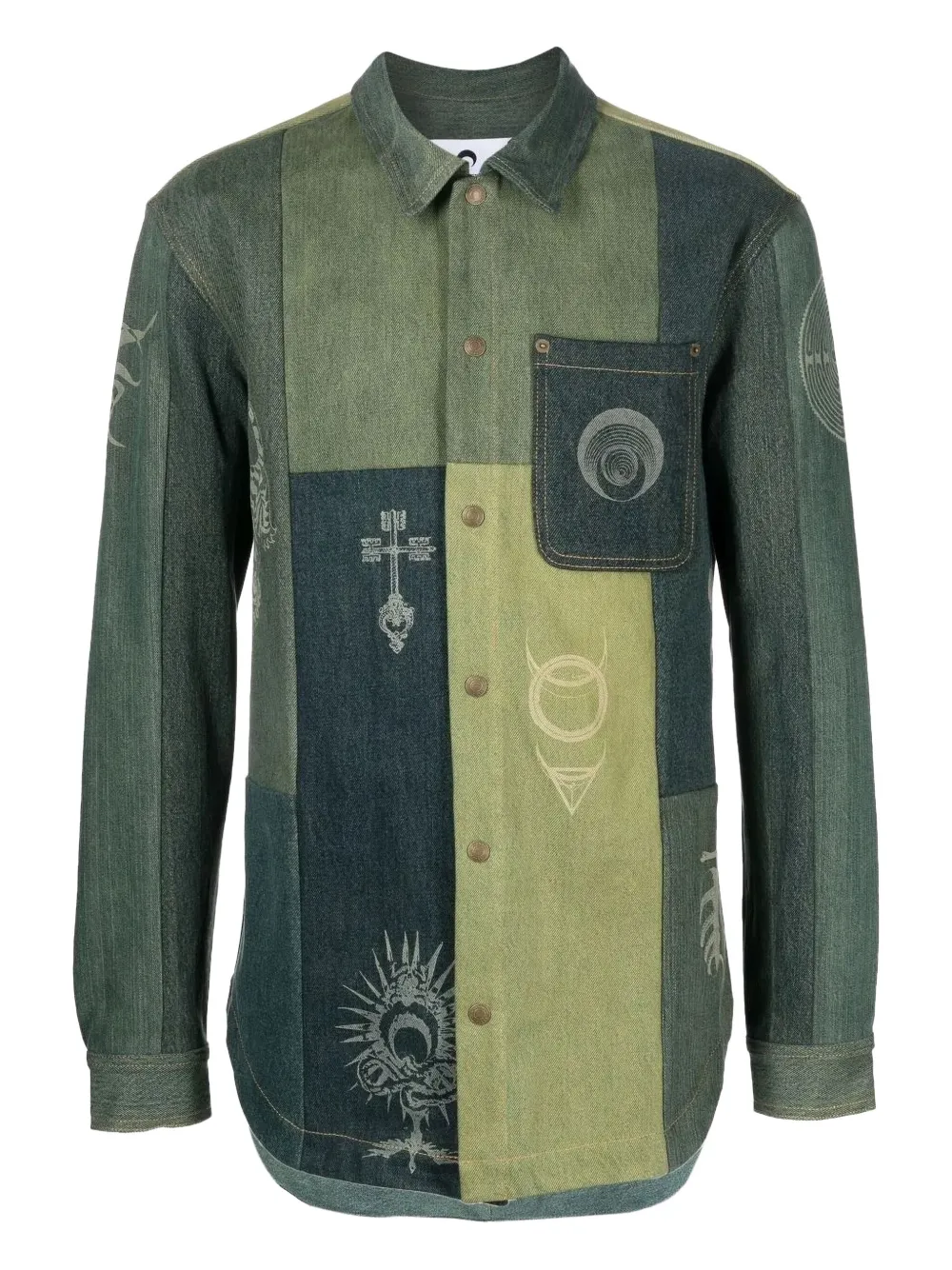 patchwork shirt
